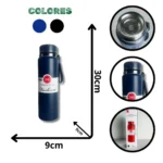 TERMO METÁLICO COLOR 1000ML 1000TYH