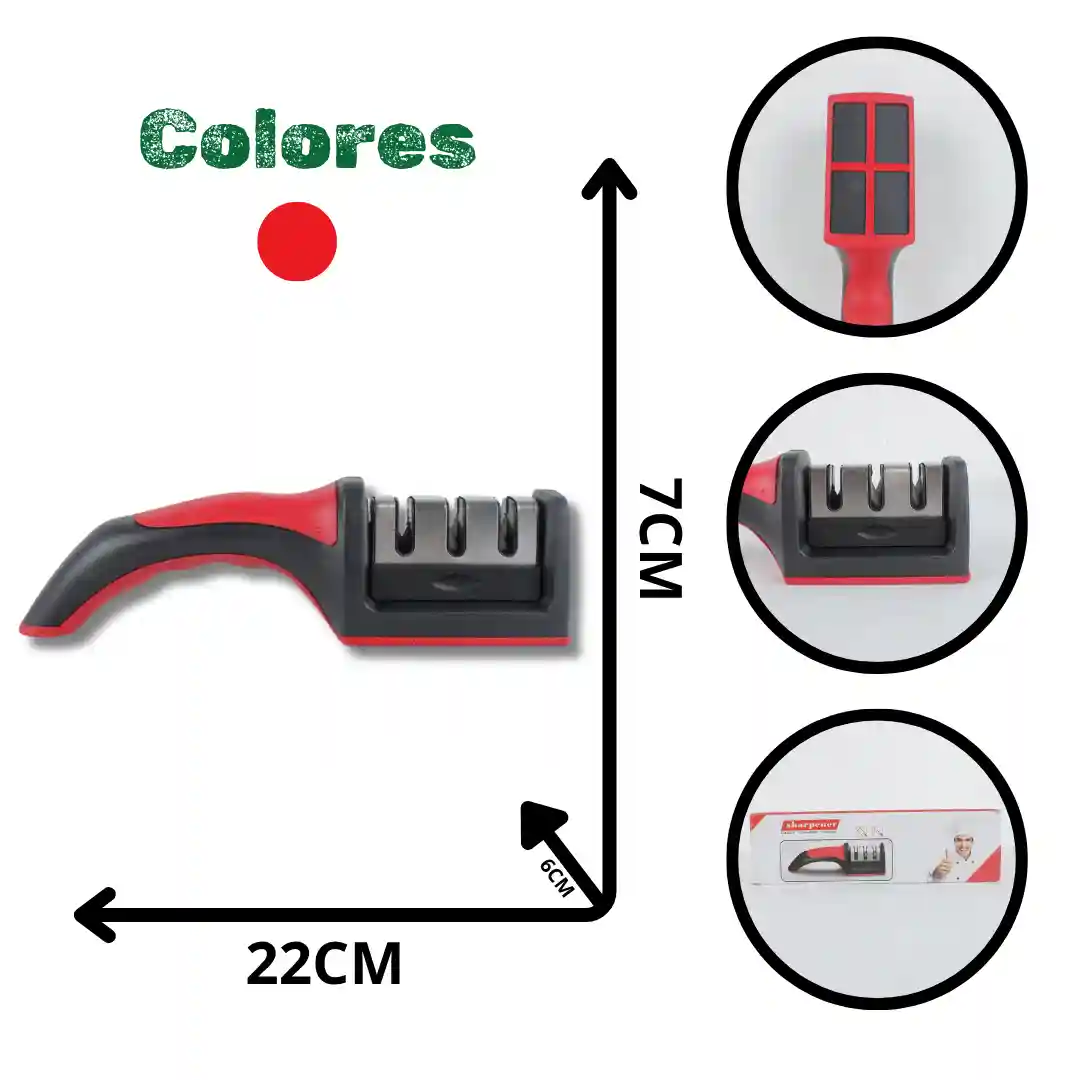 AFILADOR DE CUCHILLO SHARPENER HCK-168-01 AFILADOR DE CUCHILLO SHARPENER HCK-168 - Imagen 1