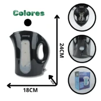 CAFETERA PLÁSTICA GYNIPOT 1.7L GY-810L