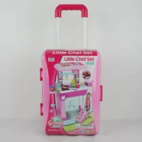 COCINA PARA NIÑA CON RODACHINES 008-921A (BOX X 9) - Imagen 4