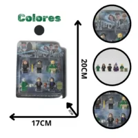 FICHAS PARA ARMAR MINI FIGURAS HARRY POTTER FOX-0979