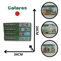 FICHAS PARA ARMAR MY WORLD FOX-1752