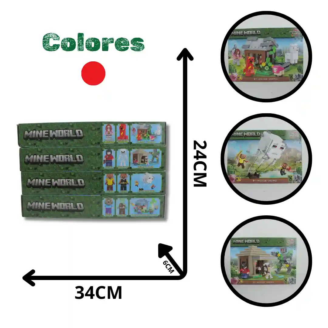 FICHAS PARA ARMAR MY WORLD FOX-1752-01 FICHAS PARA ARMAR MY WORLD FOX-1752 - Imagen 1