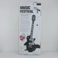 GUITARRA ELÉCTRICA CON MICRÓFONO HK-9178CS (BOX X6) - Imagen 2