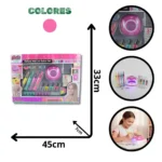 KIT DE MANICURE GRANDE MBK-395 (BOX X18)