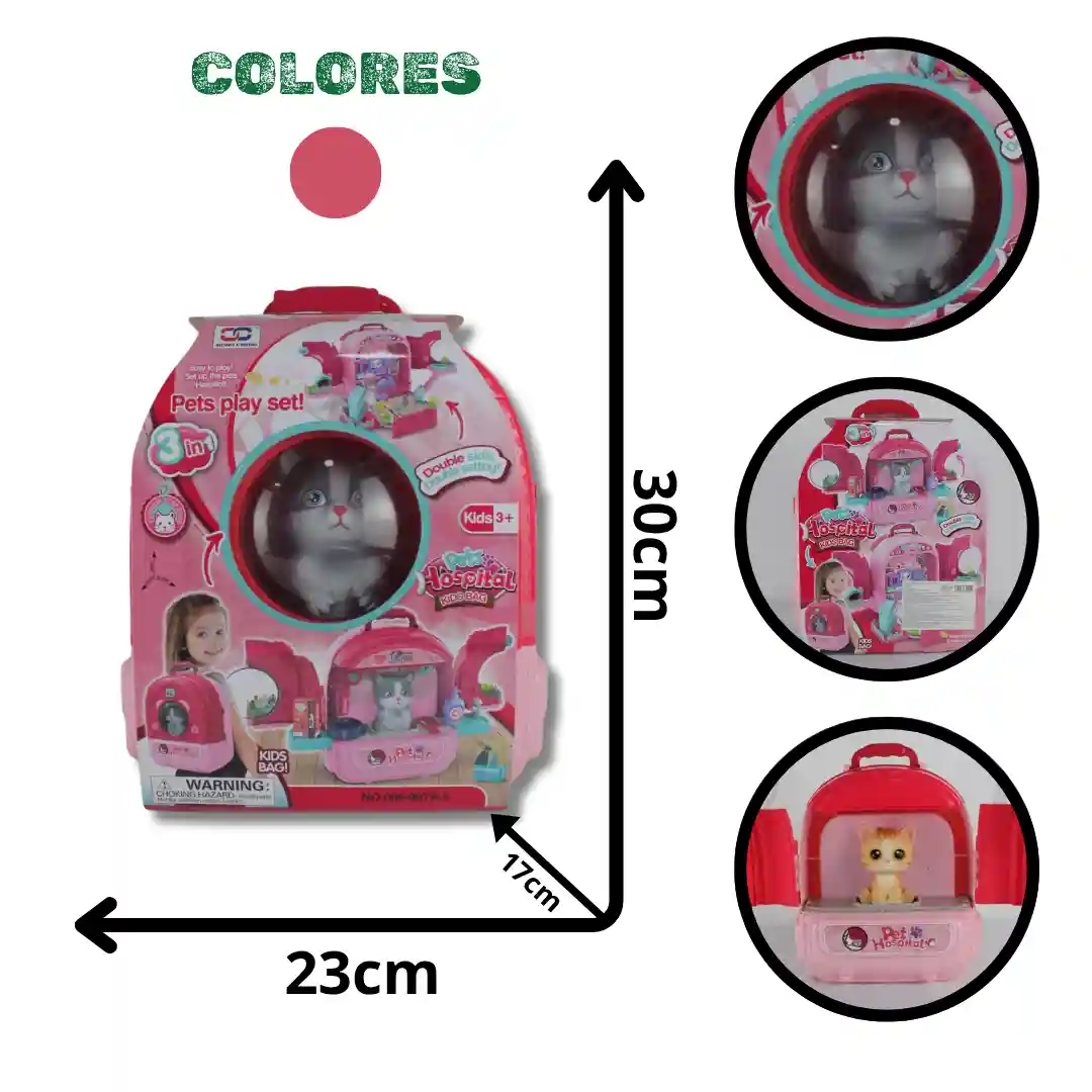 MALETA MASCOTA 008-997A-2-04 MALETA MASCOTA 008-997A-2 (BOX X12) - Imagen 1