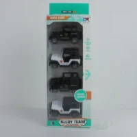 SET CARRO CAMPERO POLICE X4 MG40459 - Imagen 4