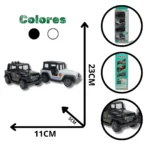 SET CARRO CAMPERO POLICE X4 MG40459