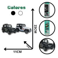 SET CARRO CAMPERO POLICE X4 MG40459