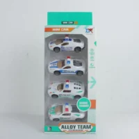 SET CARROS POLICIA X4 MG32516 - Imagen 2