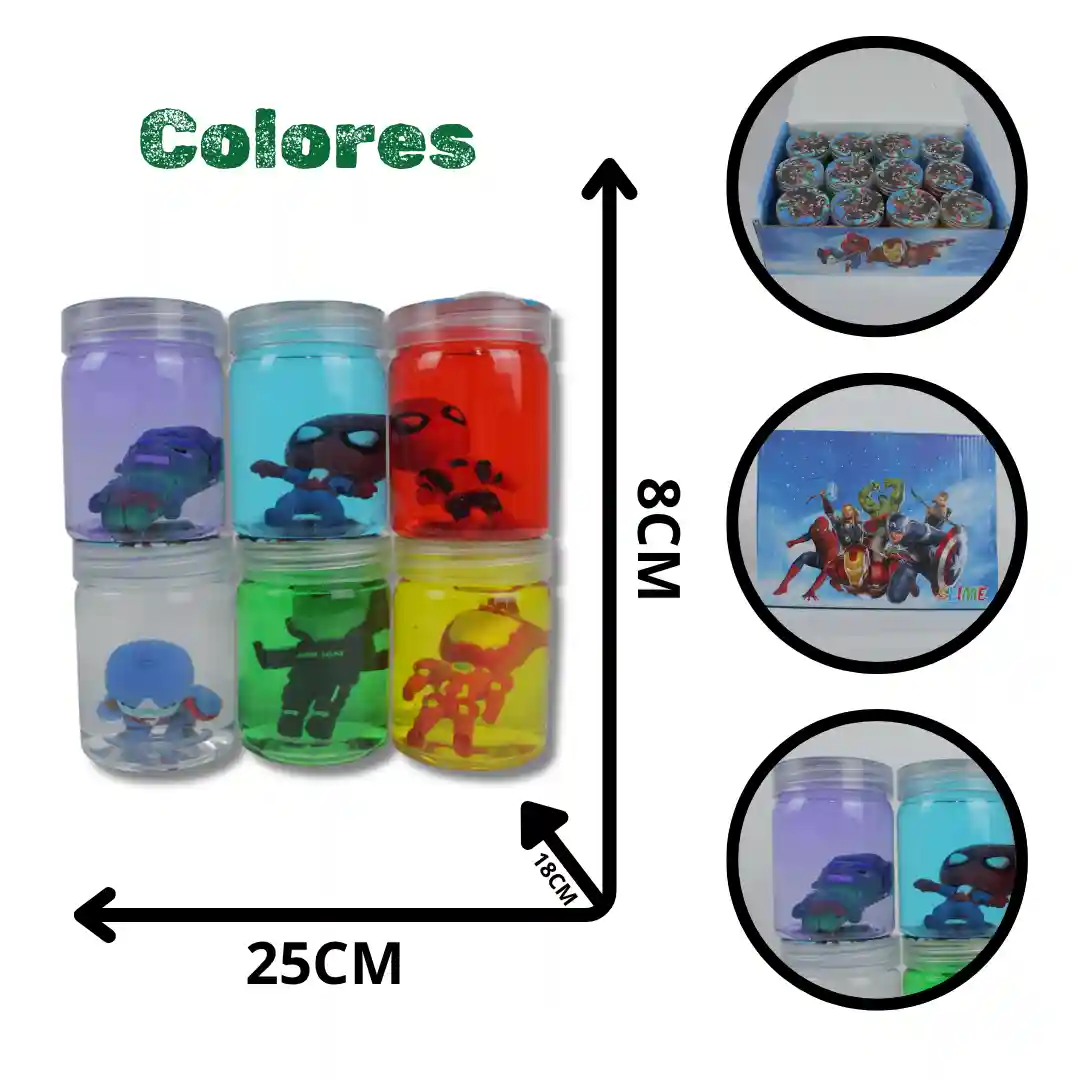 SLIME ADVENGERS FOX-2189-01 SLIME ADVENGERS FOX-2189 - Imagen 1