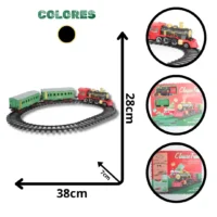 TREN NAVIDEÑO RECARGABLE PYE2 (BOX 16)