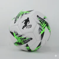 BALÓN FÚTBOL #5 BSF-100 AZUL VERDE (100) - Imagen 2