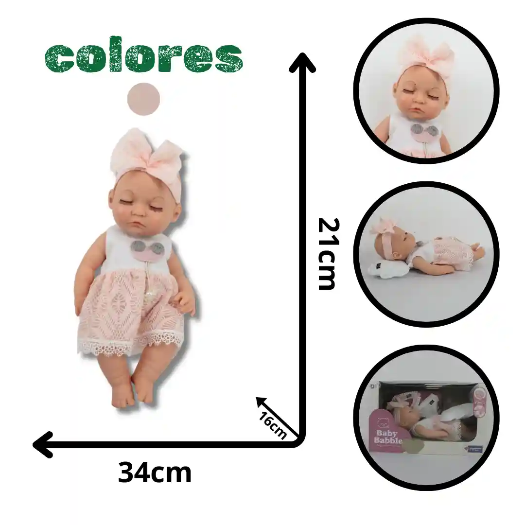 BEBÉ CON PAÑAL BP-F17-01 BEBÉ CON PAÑAL BP-F17 (48) - Imagen 1