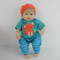 BEBÉ REAL NIÑO KD18907B PELUCHE (BOX X8) - Imagen 2