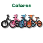 BICICLETA APRENDIZAJE FINA H16A NARANJA, ROSADO, NEGRO, AZUL (1)