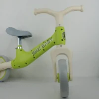 BICICLETA APRENDIZAJE ROSADO, VERDE, BEIGE 5588 (10) - Imagen 5