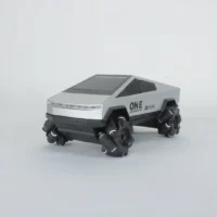 CAMIONETA CYBERTRUCK PLATEADA 898-208 HB-TS28A04 (24) - Imagen 6