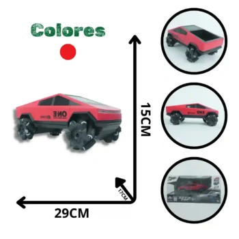 CAMIONETA CYBERTRUCK ROJA 13-12 HB-TS28A02 (24)