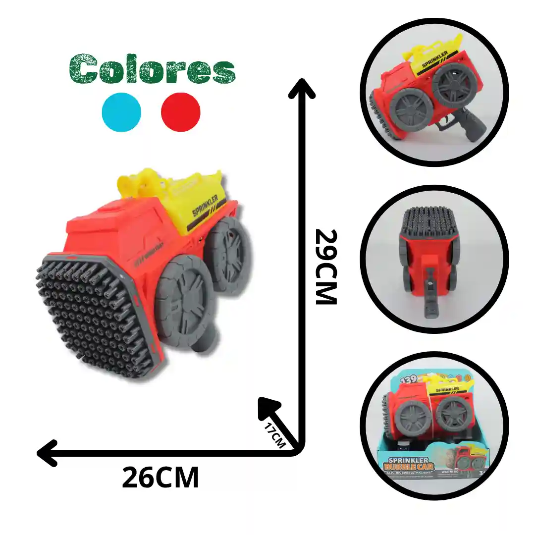 CARRO BURBUJERO 139 LANZADORES KB1370 (BOX X16)-01 CARRO BURBUJERO 139 LANZADORES KB1370 (BOX X16) - Imagen 1