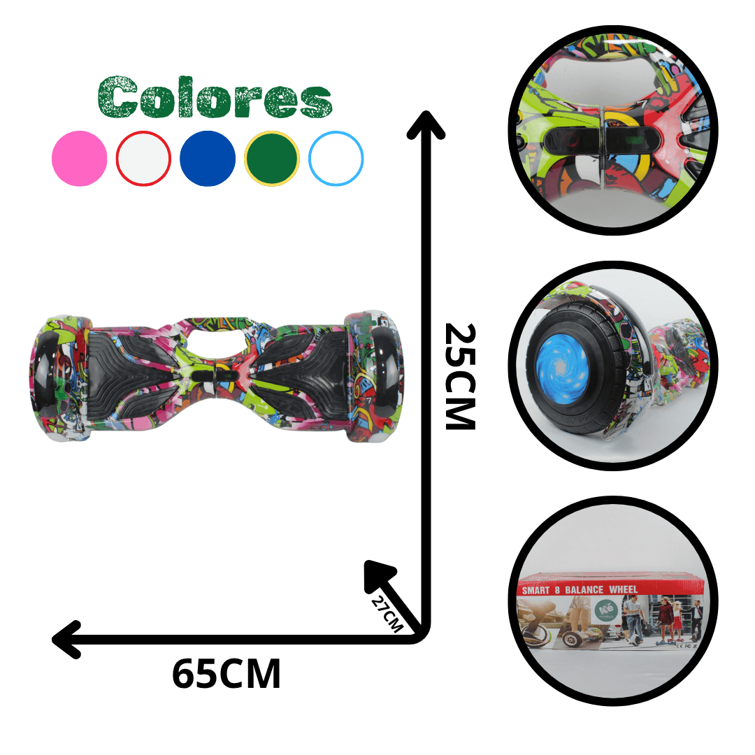 CARRO COLECCION 1603-2 CZ37A (BOX 96) - 2025-11-08T164013.524 MALUMETA SMART BALANCE EZ1534 XH-8 CON BLUETOOHT - Imagen 1