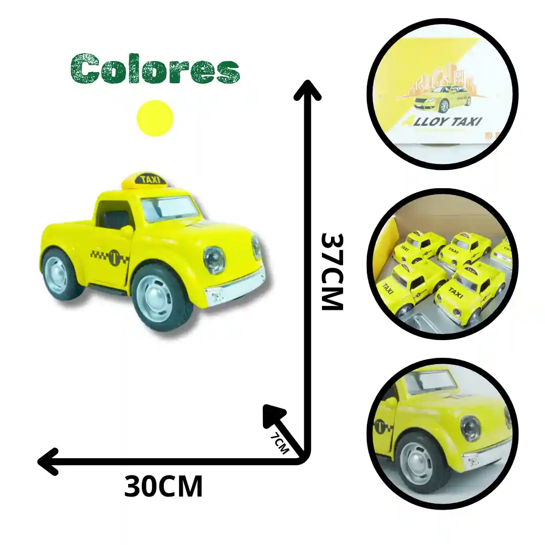 CARRO COLECCIONABLE TAXI 723 (192)-01 CARRO COLECCIONABLE TAXI 723 (192) - Imagen 1