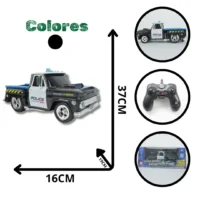 CARRO CONTROL REMOTO ANTIGUO POLICE MG40758