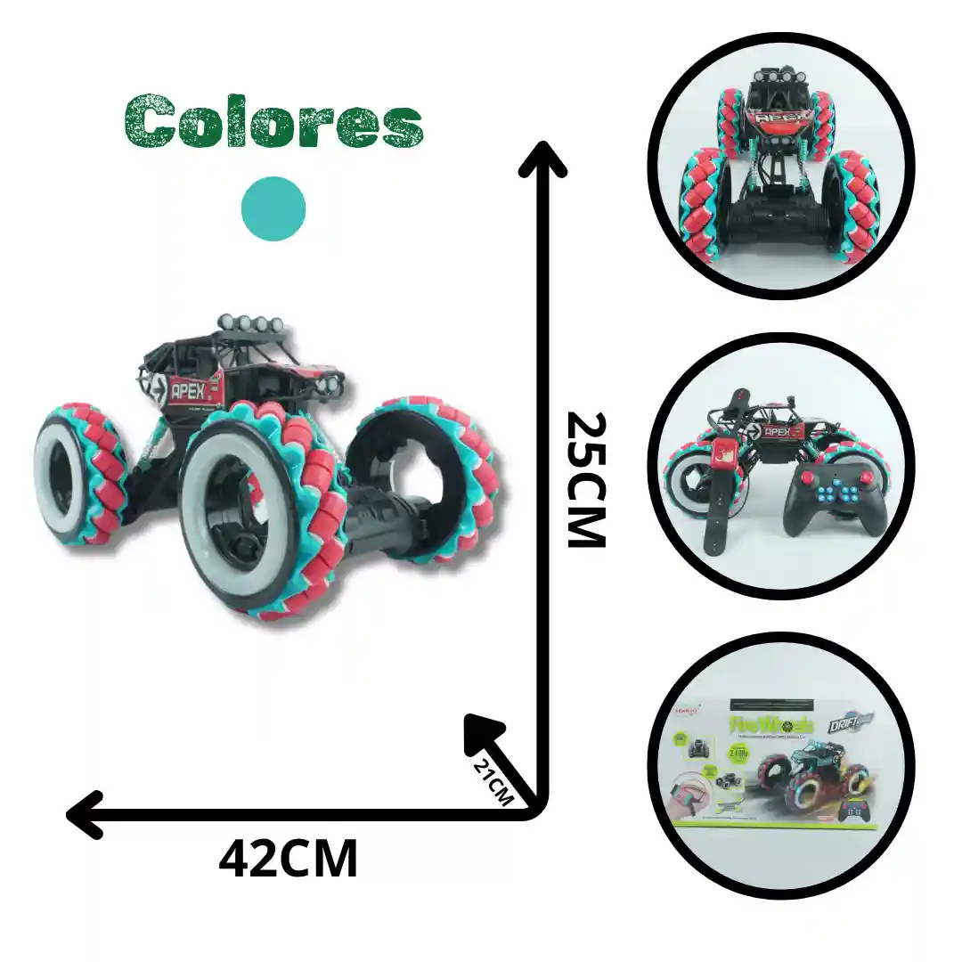 CARRO CONTROL REMOTO DRIFT MG48692-01 CARRO CONTROL REMOTO DRIFT MG48692 - Imagen 1