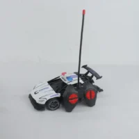 CARRO CONTROL REMOTO PEQUEÑO POLICÍA BLANCO-NEGRO 8818-81A (72) - Imagen 2