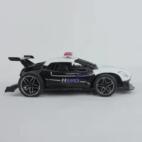 CARRO CONTROL REMOTO PEQUEÑO POLICÍA BLANCO-NEGRO 8818-81A (72) - Imagen 4