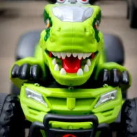 CARRO ELÉCTRICO MONTABLE DINOSAURIO 8061 1128 - Imagen 7