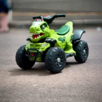 CARRO ELÉCTRICO MONTABLE DINOSAURIO 8061 1128 - Imagen 2