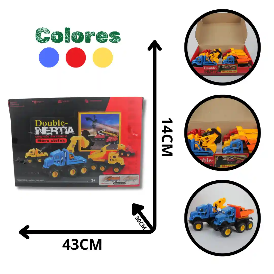 CARRO RETRO EXCAVADORA 198B-01 CARRO RETRO EXCAVADORA 198B - Imagen 1