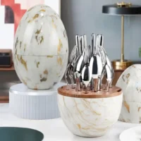 JUEGO CUBIERTO 24 PCS HUEVO KE-38 - Imagen 2