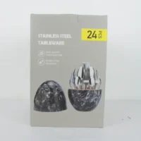 JUEGO CUBIERTO HUEVO 24PCS KE-37 - Imagen 4