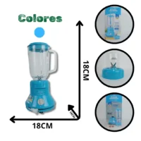 LICUADORA VIDRIO HOME ELEMENTS 500W HELVV500AT