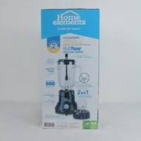 LICUADORA VIDRIO HOME ELEMENTS 500W HELVV500N - Imagen 4