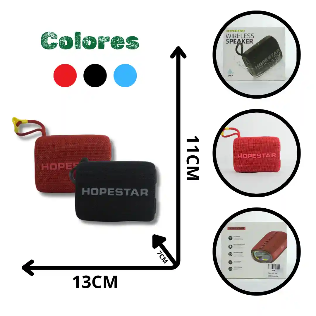 PARLANTE HOPESTAR ANTIAGUA H54-01 PARLANTE HOPESTAR ANTIAGUA H54 - Imagen 1