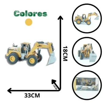 RETROEXCAVADORA CONTROL REMOTO 660-A28 (36)