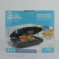 SANDUCHERA PARRILLA HOME ELEMENTS HESMG155N - Imagen 4