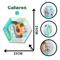 SET SONAJEROS BEBÉ 8PCS 1737 (60)