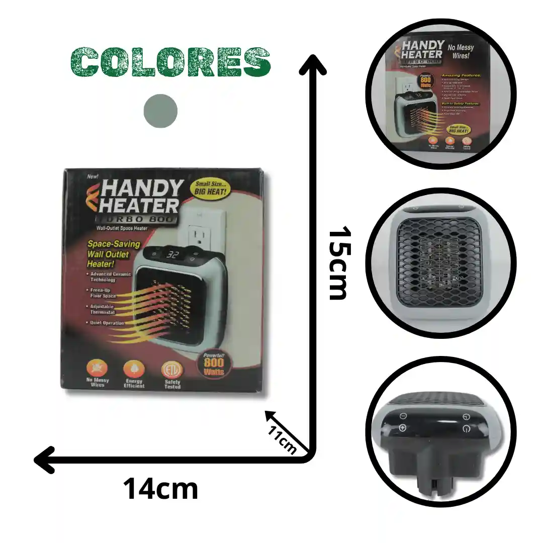 CALENTADOR HANDY HEATER NK0403-01 CALENTADOR HANDY HEATER NK0403 - Imagen 1