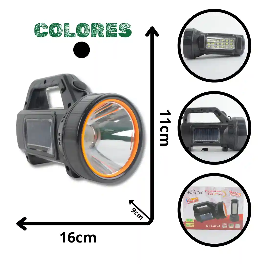 LINTERNA NANOTEC NT-L3224 (80)-01 LINTERNA NANOTEC NT-L3224 (80) - Imagen 1