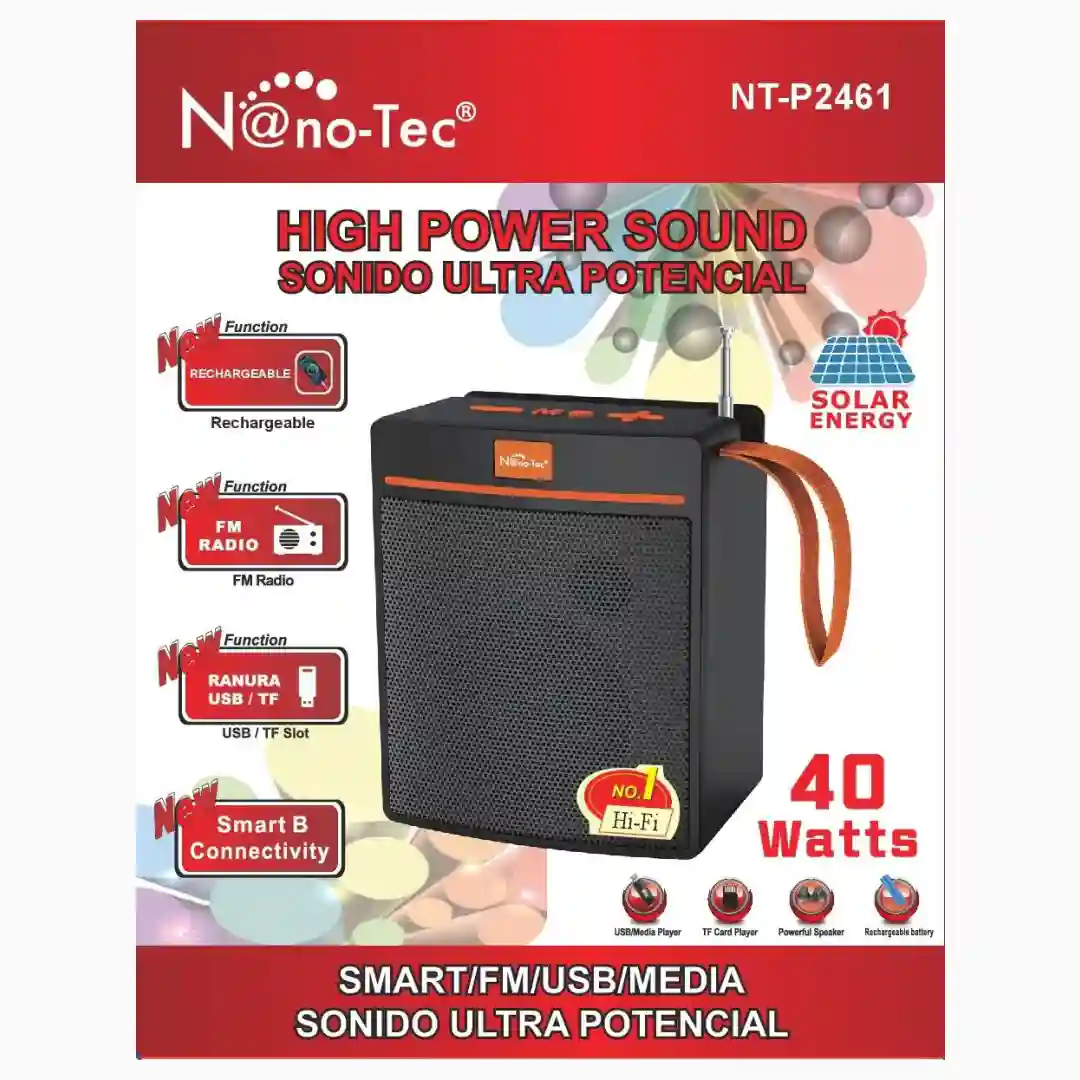PARLANTE NANOTEC NT-P2461 (X30)-01 PARLANTE NANOTEC NT-P2461 (X30) - Imagen 1
