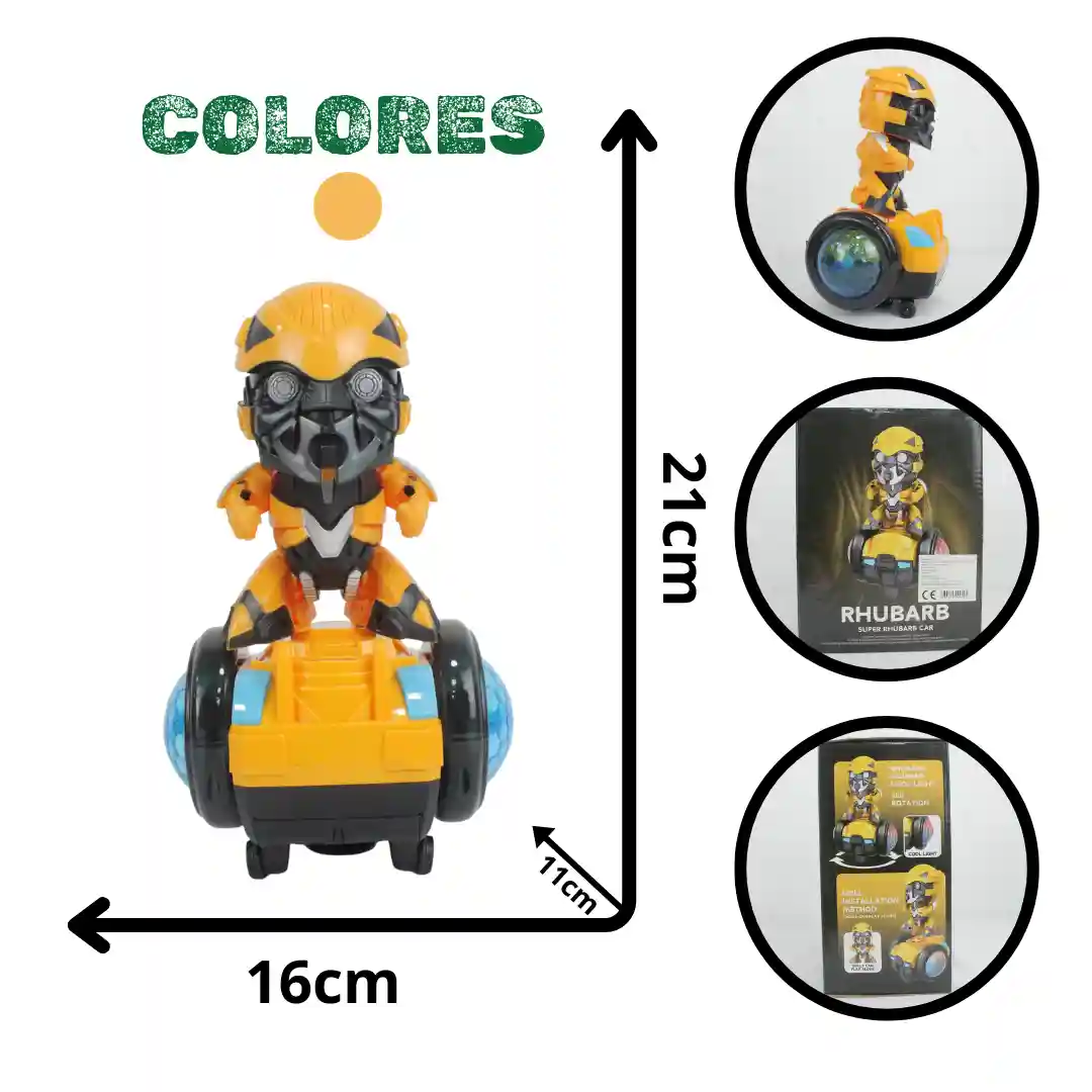 ROBOT MALUMETA PILA 17138-01 ROBOT MALUMETA PILA 17138 - Imagen 1