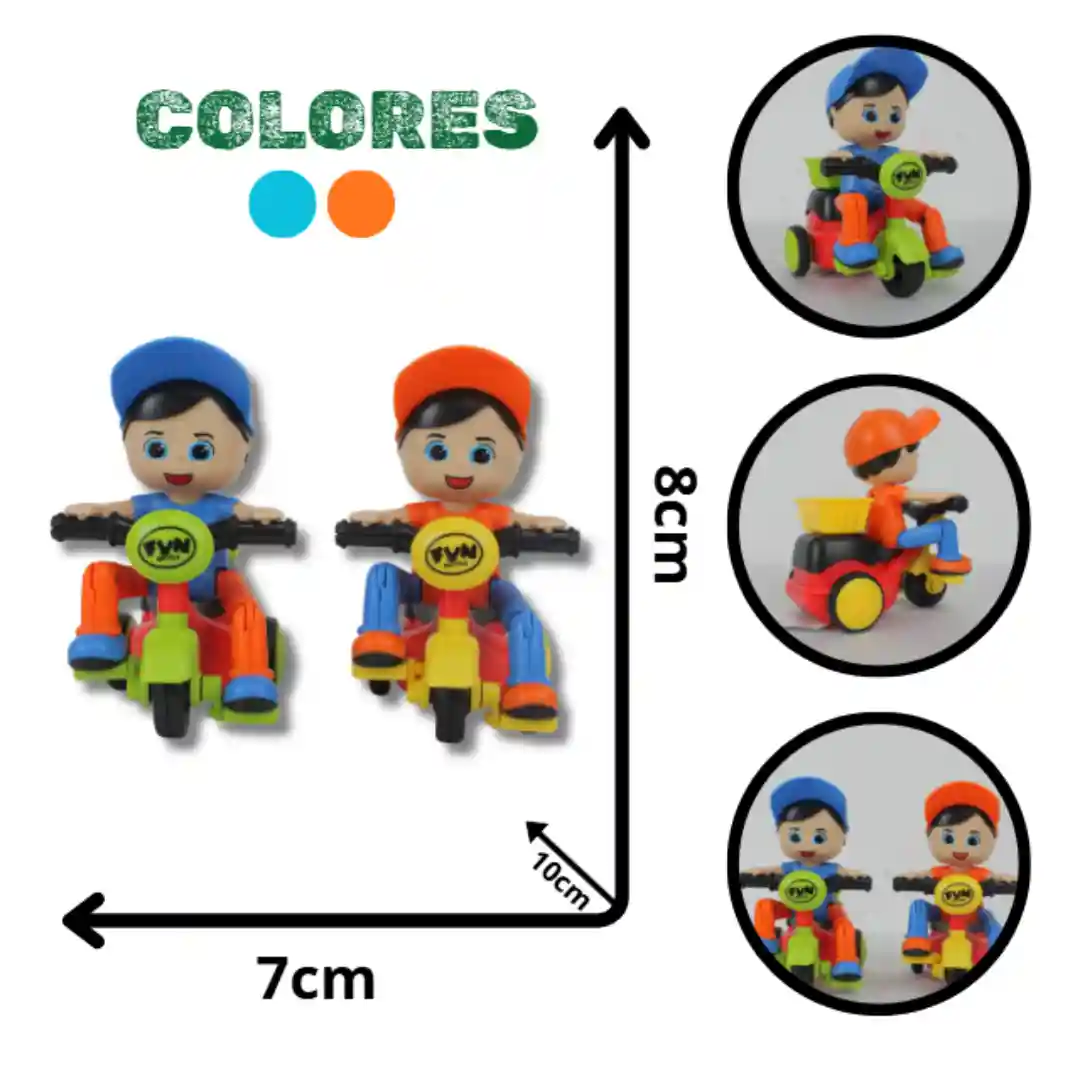 TRICICLO DE NIÑO IMPULSO MIC-6104 XMY1005-01 TRICICLO DE NIÑO IMPULSO MIC-6104 XMY1005 - Imagen 1