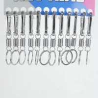 LLAVERO ARNES CROMADO DOCENA NK0473 - Imagen 3