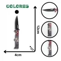 NAVAJA AUTOMÁTICA ESTAMPADA AK9102