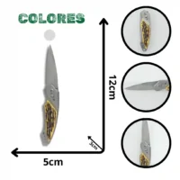 NAVAJA AUTOMÁTICA ESTUCHE NEGRO KA703