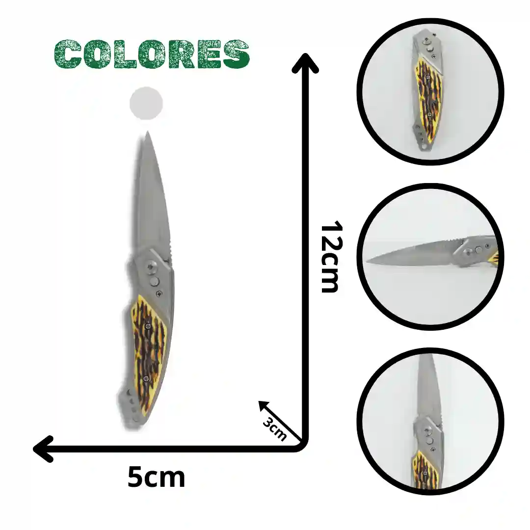 NAVAJA AUTOMÁTICA ESTUCHE NEGRO KA703-01 NAVAJA AUTOMÁTICA ESTUCHE NEGRO KA703 - Imagen 1